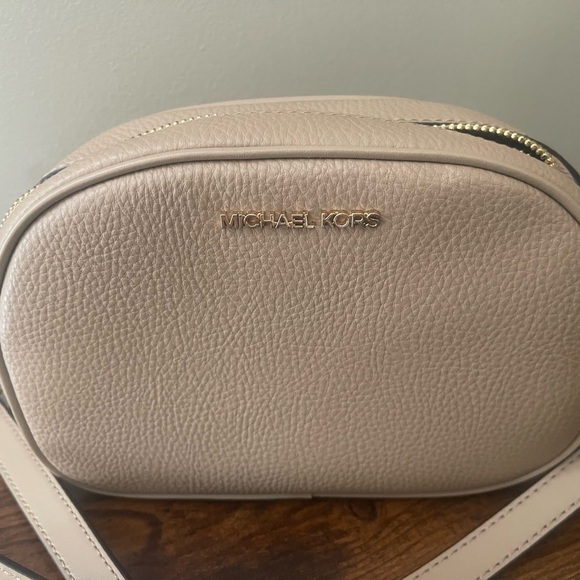 Michael Kors Brown Leather Crossbody Bag - Picture 1 of 6
